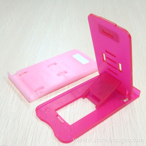 Mobile phone holder display rack plastic adjustable anti-skidding